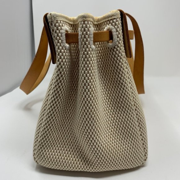 Hermes herbag hand bag beiges canvas - Picture 7 of 16